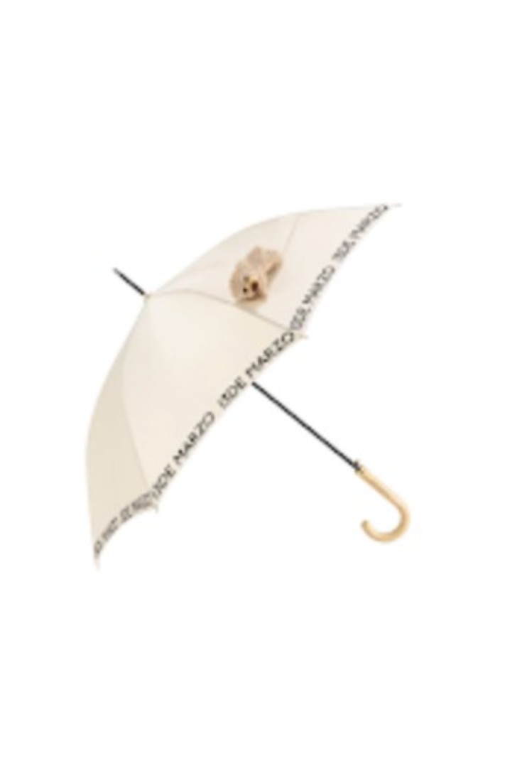 13DE MARZO Bear Curved-Handle All-Weather Umbrella